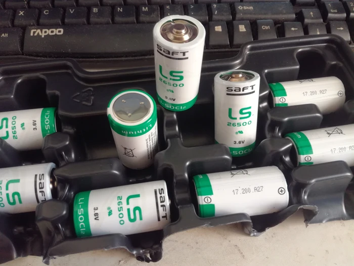 Новые оригинальные литиевые аккумуляторы SAFT LS26500 C 3 6 В 8000 мАч 50 шт./лот не