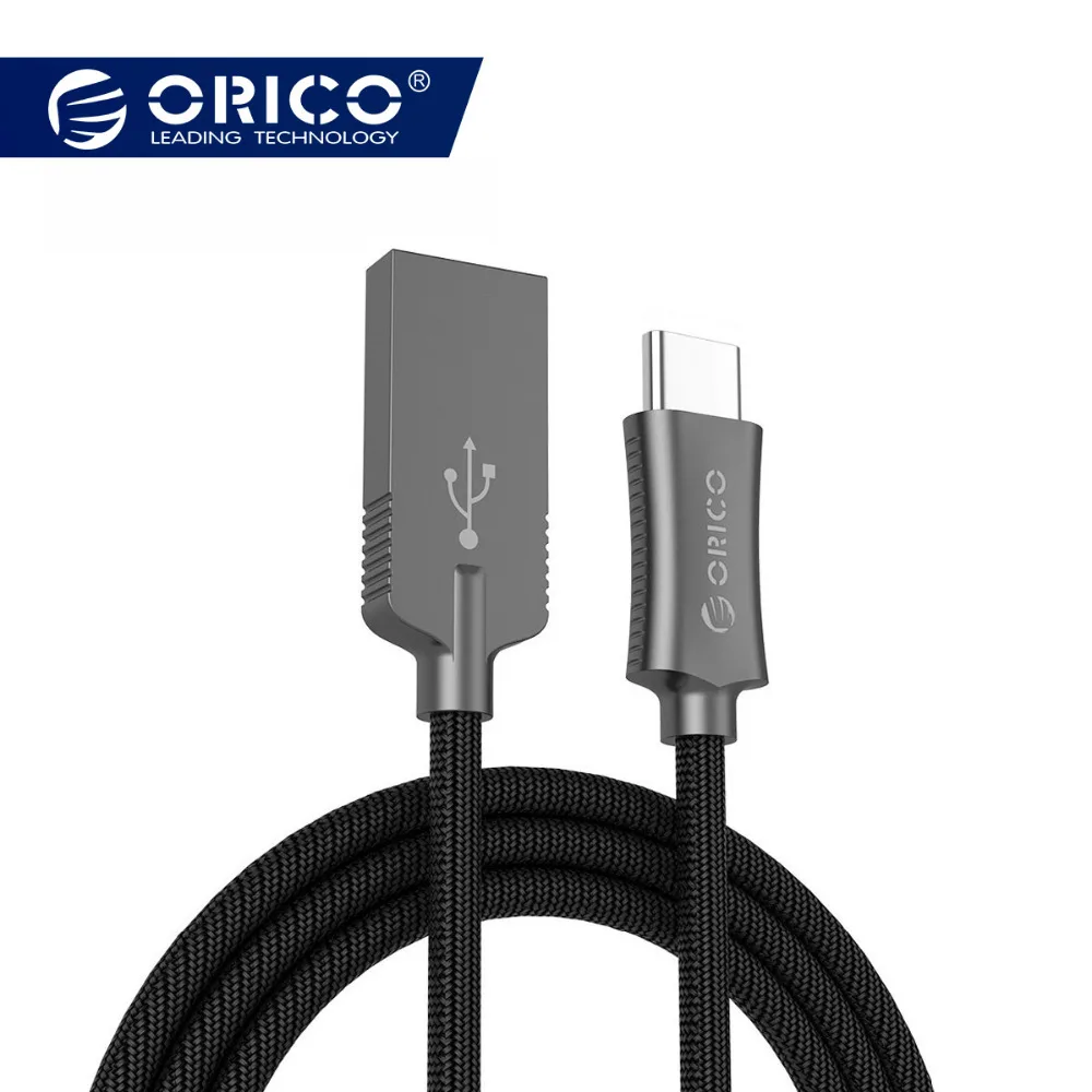 

ORICO USB Type A to USB-C Cable USB Sync & Charging Cord for Huawei P9 Macbook LG G5 Xiaomi Mi 5 HTC 10 More Zinc Alloy 1 Meter