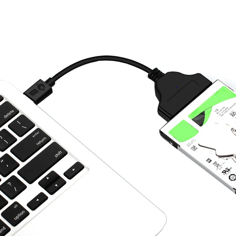 Адаптер SATA USB3.0 кабель конвертер 22 pin для 2 5 дюймового HDD SSD жесткого диска ноутбука