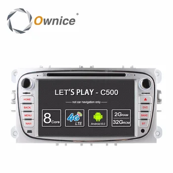 

Ownice C500 2Din Android 6.0 4 Core Car DVD Player For FORD Mondeo S-MAX Connect FOCUS 2 2008-2011 With Radio GPS 4G LTE Network