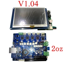 Последняя версия V1.04 Duet 2 Ethernet плата управления 32 бита Duet Ethernet материнская плата W/4," 7" панель управления сенсорным экраном