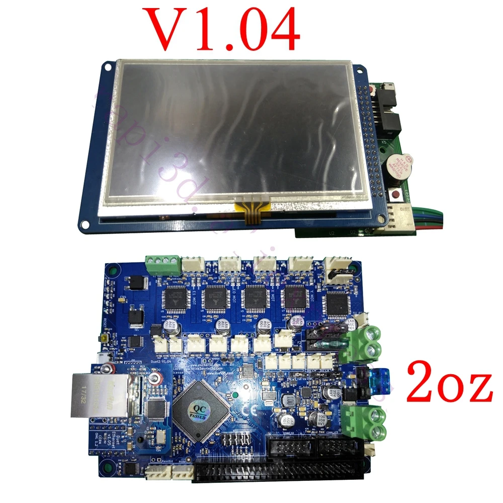 Последняя версия V1.04 плата управления Duet 2 Ethernet 32 бита материнская с 1/4 &quot7&quot