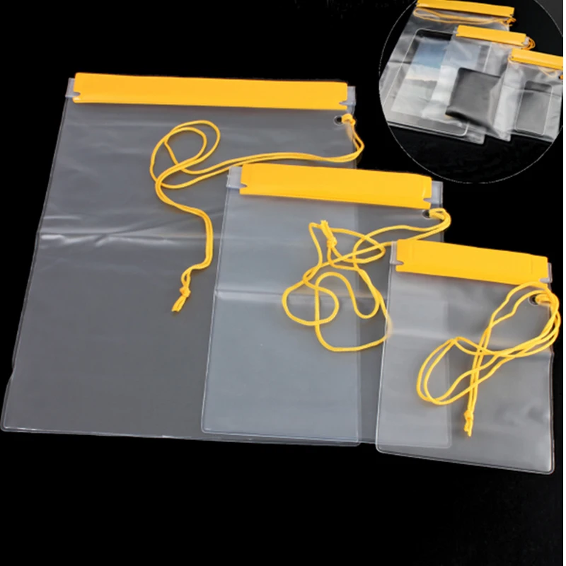 

3pcs/set 3x Underwater Waterproof Bag Pouch Dry Cover Case For Smart phone Samsung Cellphone