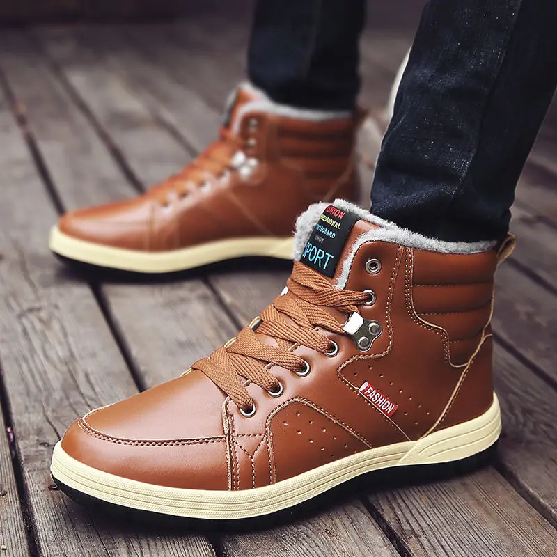 Großhandel Herren Stiefel Große Größe 39 47 Winter Gummistiefel Stiefel Schnürschuh Plüsch Warme Stiefeletten Schuhe Schwarze Männer Schuhe 8818m Von Großhandel Herren Stiefel Große Größe 39 47 Winter Gummistiefel Stiefel Schnürschuh Plüsch Warme Stiefeletten Schuhe Schwarze Männer Schuhe 8818m Von