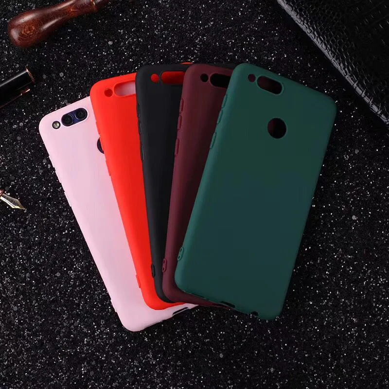 black Back Cover Soft Silicone TPU Gel Capinhas Etui Case For Vivo Y69 V7 Plus Y79 Y75S Y75 X21 UD V9 Y85 Z1 Y71 Y83 X21i Nex | Мобильные