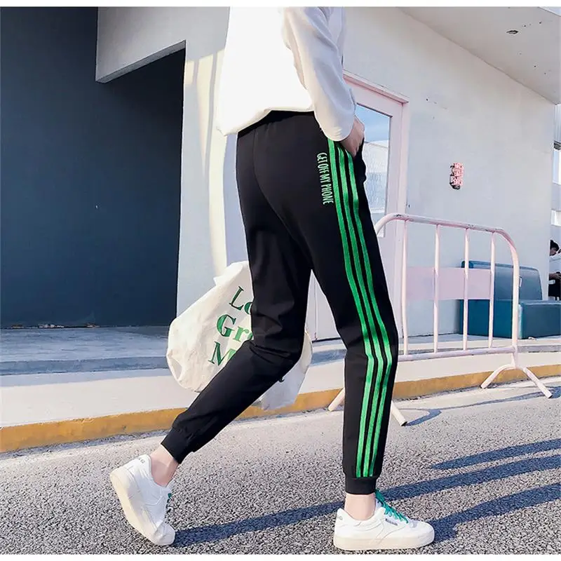 

Casual Summer Loose Casual Trouser Women's Pants Korean Punk Harajuku Ulzzang Female Cute Vintage Kawaii Trousers For Women