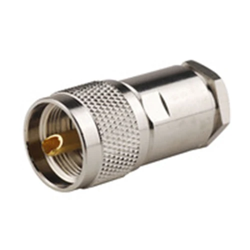 10 шт./лот UHF папа PL259 зажим RG8 RG165 RG213 LMR400 кабельный радиочастотный соединитель|connector