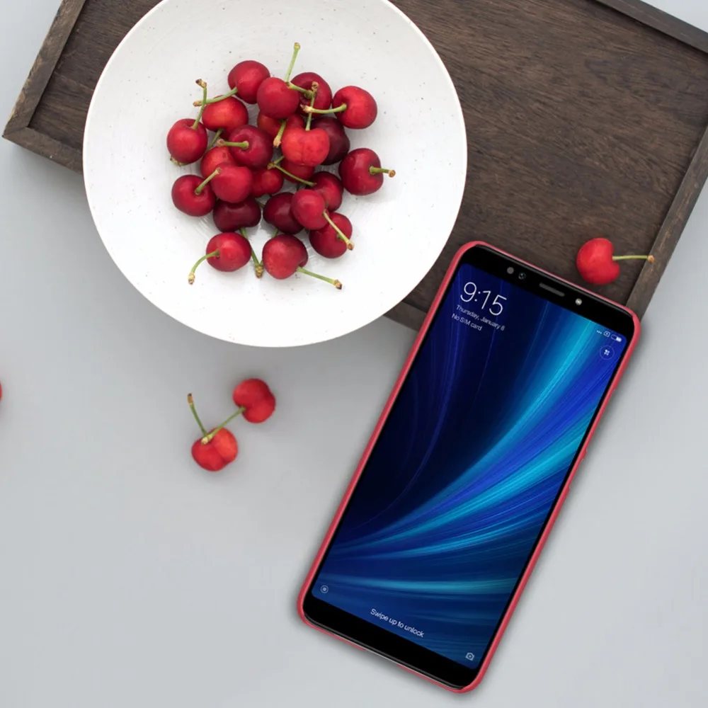 Чехол для xiaomi mi 6X 5X A1 A2 NILLKIN супер матовый защитный жесткий чехол для xiaomi mi 6x mi a2