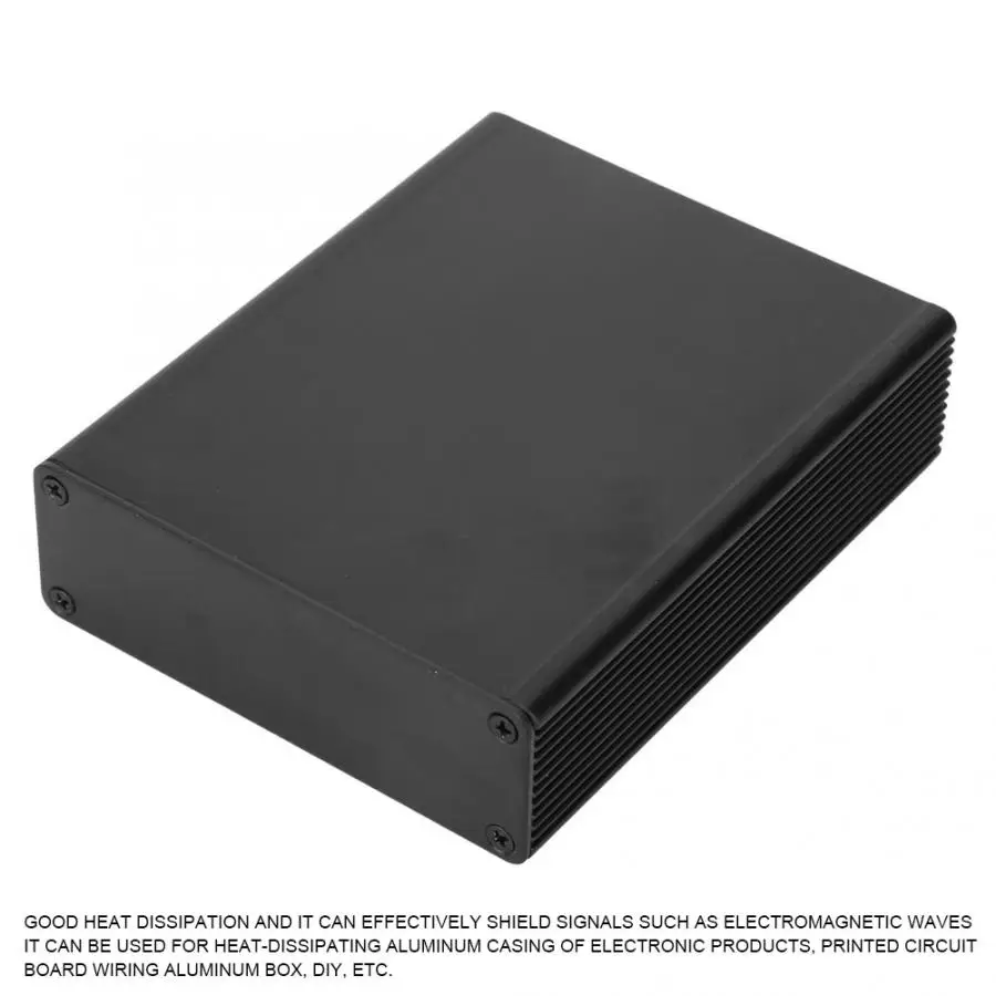 Печатная плата ящик для инструментов корпус электронный проект Чехол черный алюминий