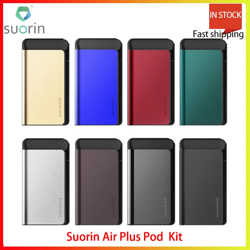 

Suorin Air Plus Pod System Kit 930mAh Battery 3.5ml pod cartridge Electronic cigarette Vape Kit VS Suorin Air/justfog minifit