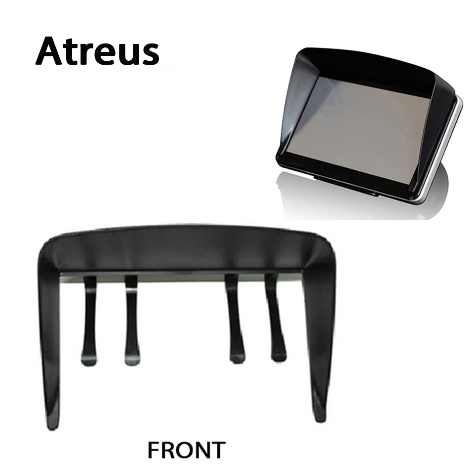 

Atreus Universal 5''/7'' Car GPS Sun Shade Visor Shield covers for Mitsubishi ASX Suzuki Subaru Acura Jeep Renegade Fiat Hyundai