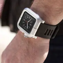 Price history \u0026 Review on Aluminium Case \u0026 Silicone Strap Band Suit for  Apple Watch iWatch 38/42mm Series 5 4 3 2 1 | AliExpress Seller - ESYY  Watchband Store | Alitools.io