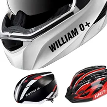 Горячая/мотоциклетная виниловая индивидуальная наклейка с именем группы крови для байкерского шлема велосипеда мотоцикла виниловая наклейка* youkayo