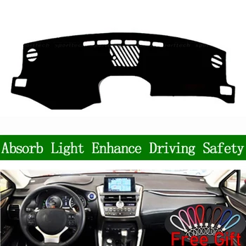 

For lexus NX300 NX200 2014 2015-2018 Dashboard Cover Sun Shade Non-slip Dash Mat Pad Carpet Car Stickers Interior Accessories