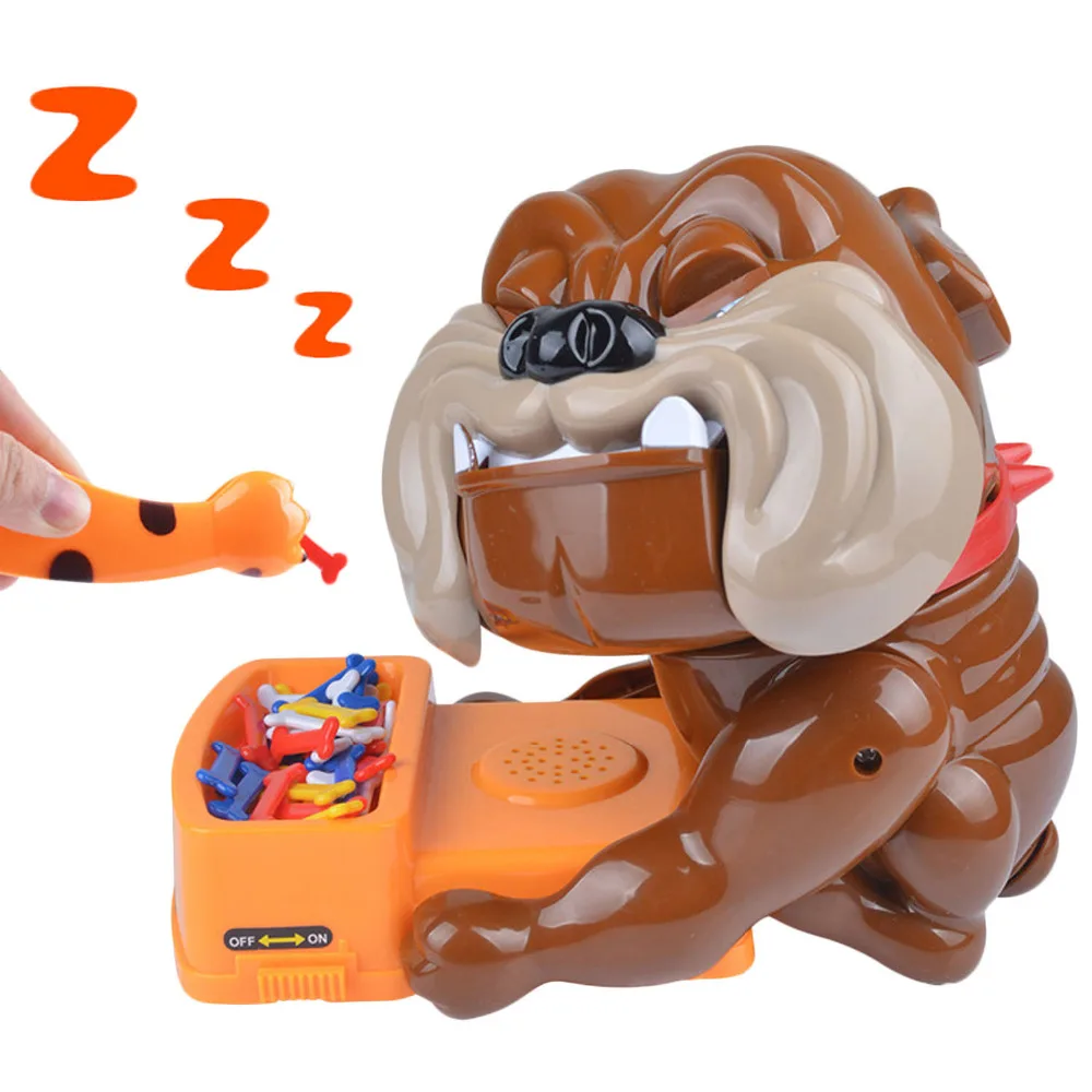 Acordar o Cão Besegad Engraçado Ossos Ação Jogos Brinquedo Não Mordida Dedo Pai-jogo Criança Complicado Bad Cão 6 Brincadeiras e piadas