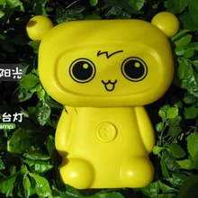 Мультфильм Креативный светодиодный Настольный светильник Рождественские огни креативный прекрасный обучения Cardin книга огни для детей