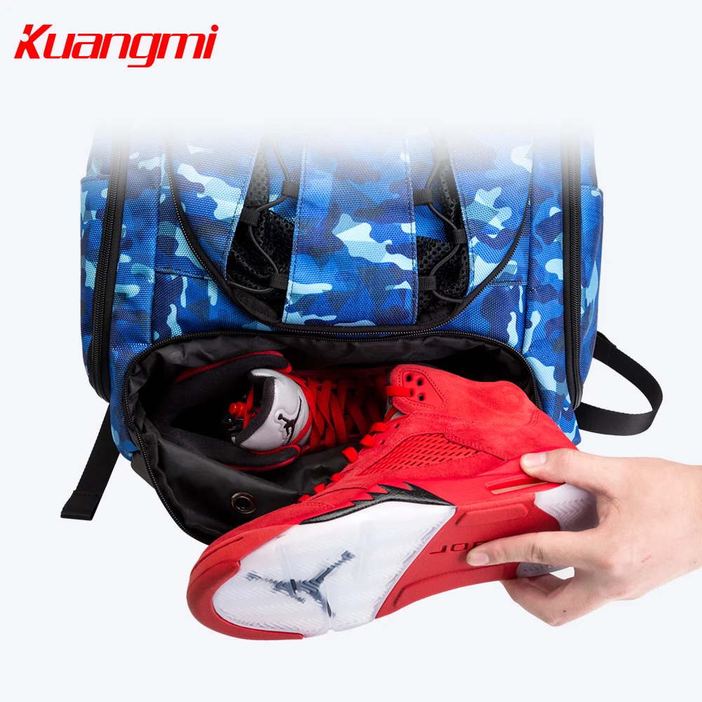 Basketball Football Bag 42L 30L Training Backpack suit for man women and teenager Kuangmi