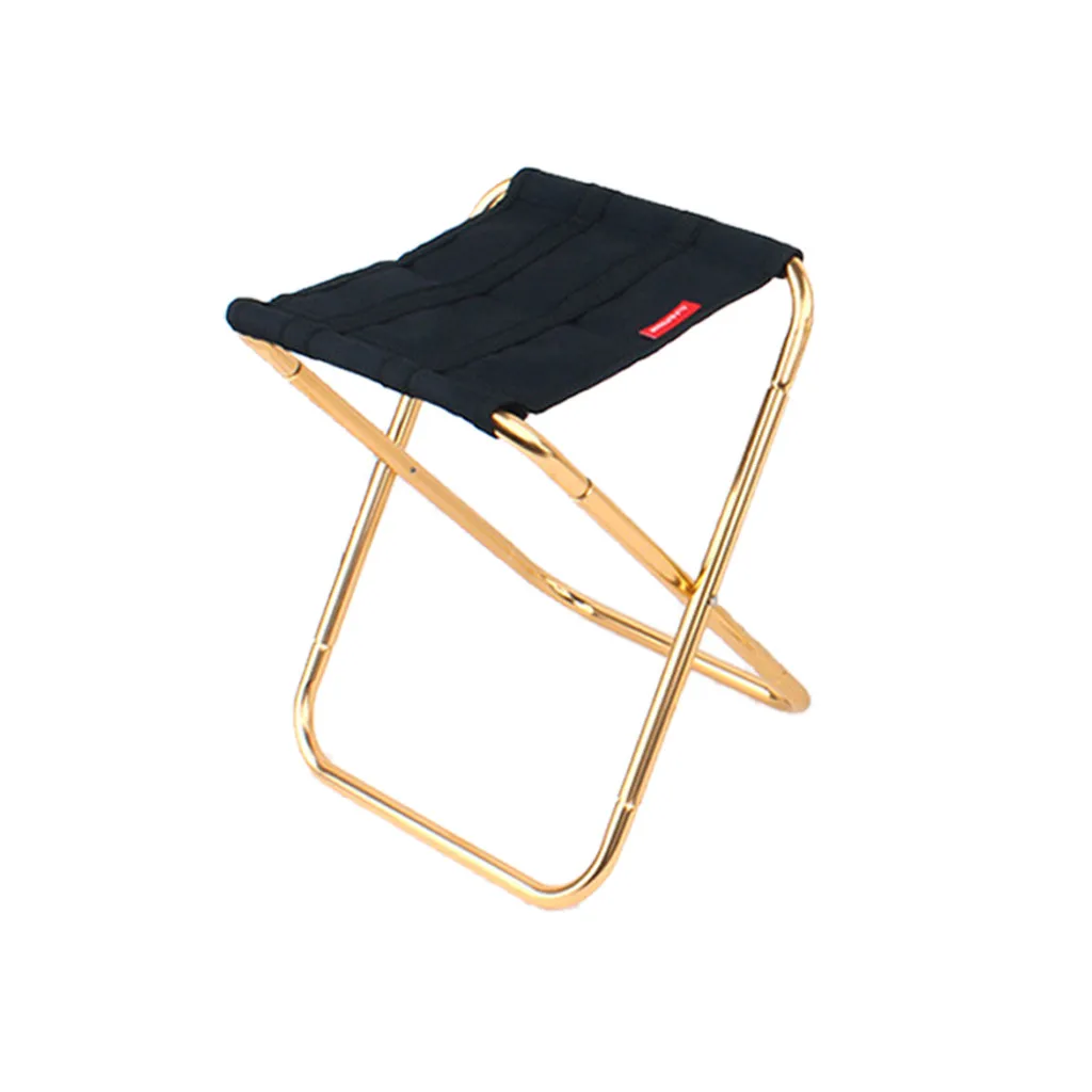 Сверхлегкий складной стул для путешествий сверхпрочный высокой нагрузки стул для кемпинга, отдых на открытом воздухе Портативный пляжный походный коврик рыболовные инструменты стул - Цвет: M