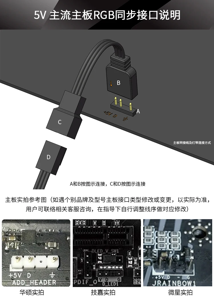 Курган LRC2.0 5V 3PIN/LRC1.0 12V 4PIN материнская плата синхронизации ауры освещение Управление кабель адаптер ZBDZJX-5