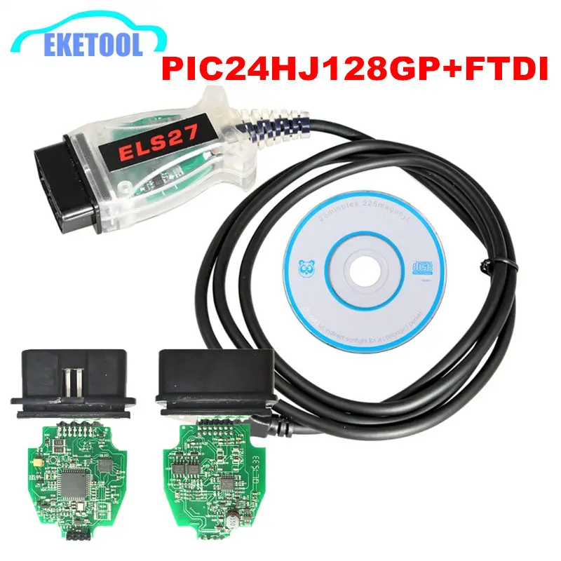 

V2.3.8 Newest ELS27 FORScan PIC24HJ128GP+FTDI Microchip For Mazda/Lincoln/Mercury Designed Work Over ELM327&J2534 ELS 27