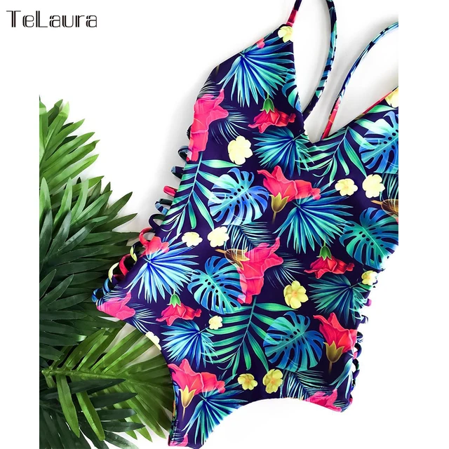 {Excellent|Wonderfull|Very Good|Very Recommended} 2019 New Sexy One Piece Swimsuit Women Swimwear Push Up Monokini Print Swim Suit Bandage Bathing Suit Summer Beach Wear Female Special Price