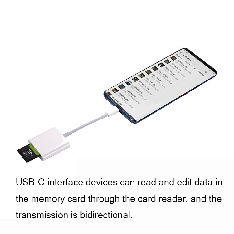 USB C TF SD Card Reader Digital Camera Kit Accessories Needn t APP All In 1 3