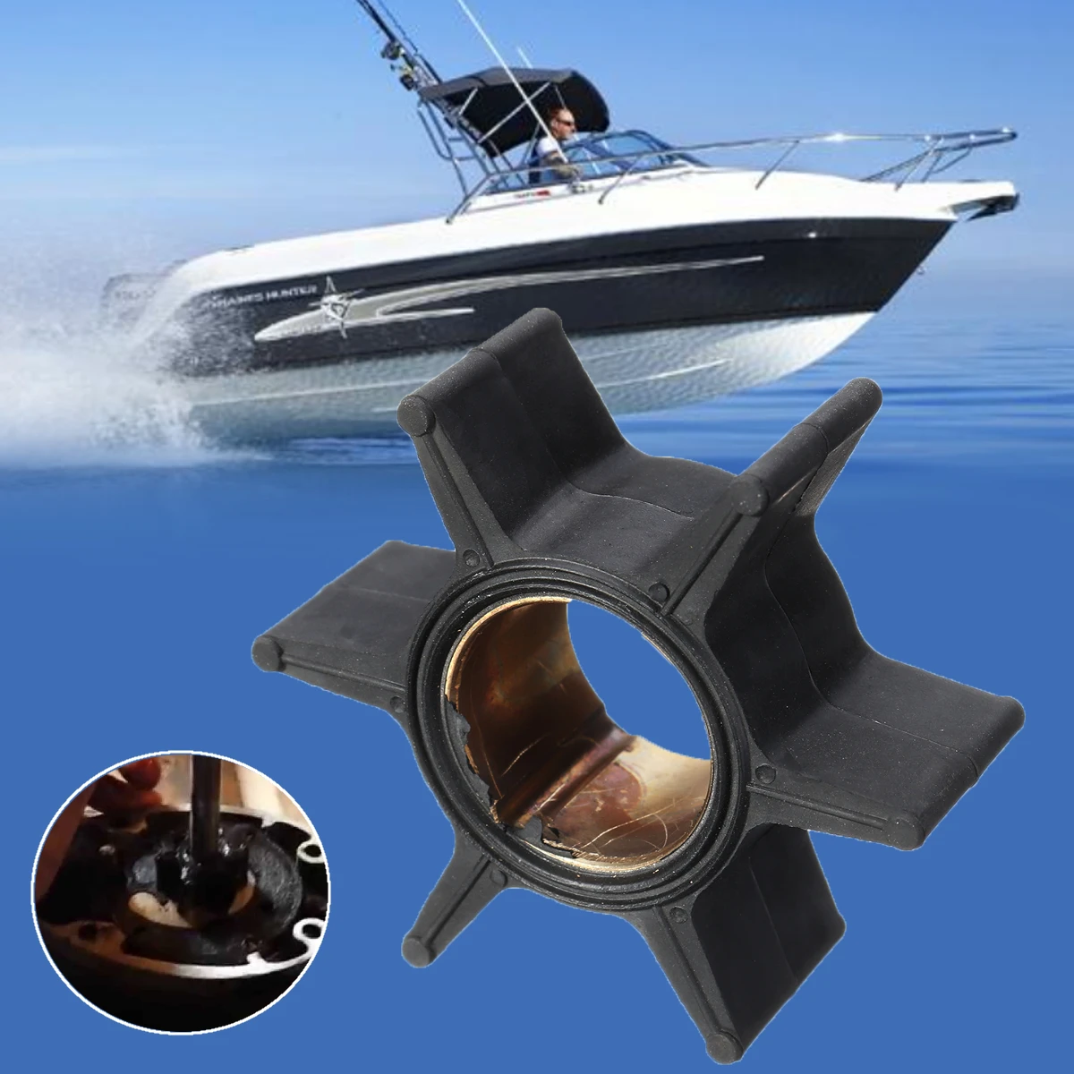 5cm Water Pump Impeller For Johnson Evinrude 30HP 70HP Outboard 47