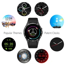 DHL Kingwear KW88 MTK6580 Quad Core Smart Touch-uhr Telefon 3G wifi GPS Herzfrequenz Android 5.1 Smartwatch PK Finow X5 für IOS
