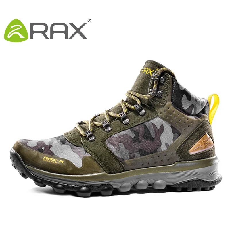 RAX 2016 New Hiking Boots Outdoor Sports Shoes Men Boots Breathable Walking Mens Trekking Shoes Hiking Shoes Size 39-44