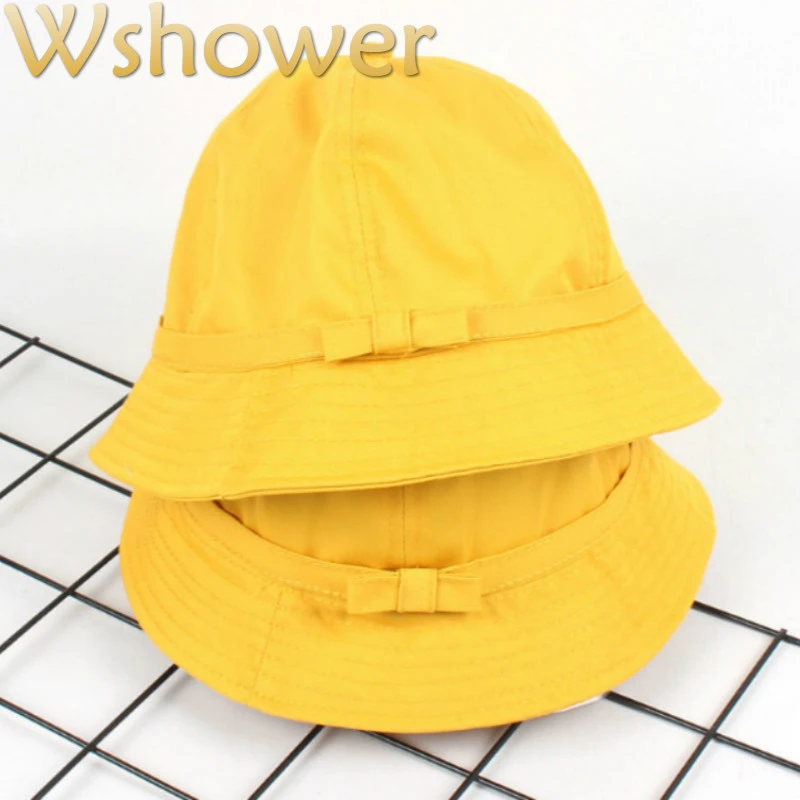 Yellow bucket hat with string Clearance