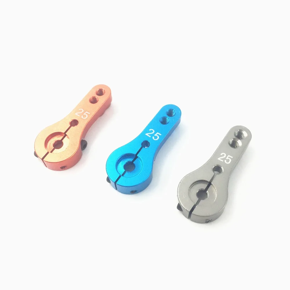 

Standard Servo arm 25T CNC Aluminum Single Side Servo Arm for mg995 MG946R MG996R MG945 S3003 Servo
