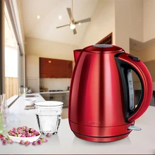 Электрический чайник для воды нагрев 1.7л ЕС чайник пианино краска анти-отпечатков пальцев с безопасной функцией автоматического отключения быстрый Электрический кипяток