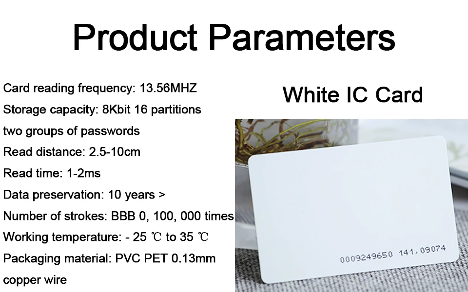 Eseye 10 шт карты 13,56 МГц Rfid MF S50 близость 0,8mm карт IC тонкий для Система контроля доступа смарт-карты ISO14443A RFID