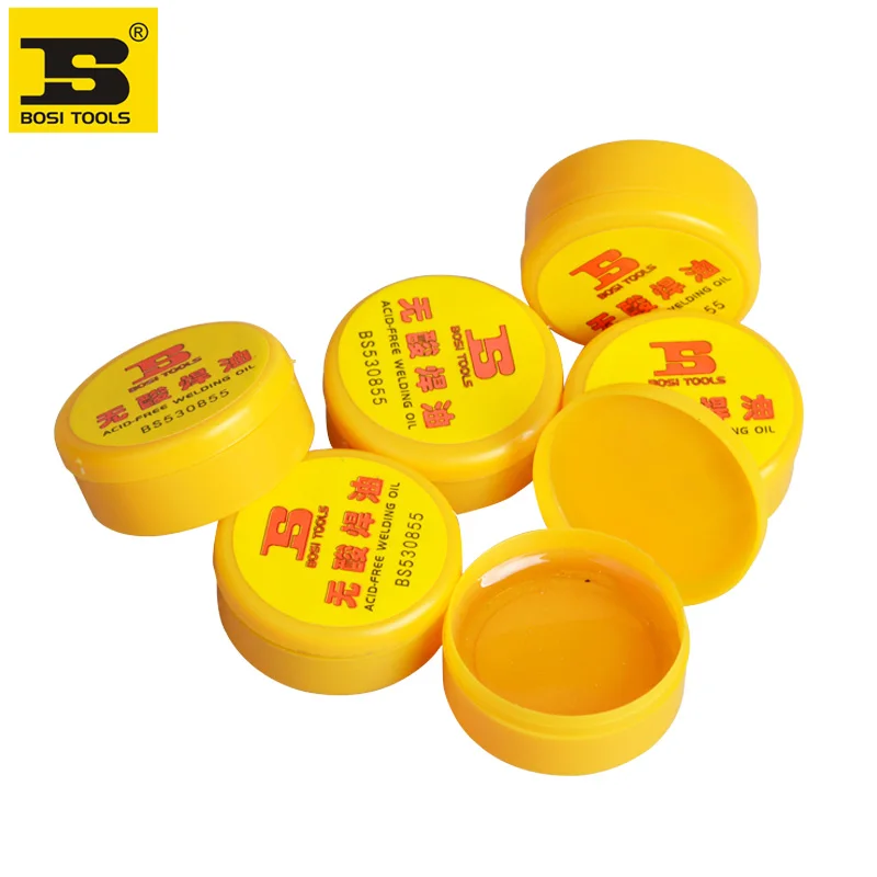 

Wholesale 7pc BOSI ACID-Free Soldering Flux Paste Solder Oil