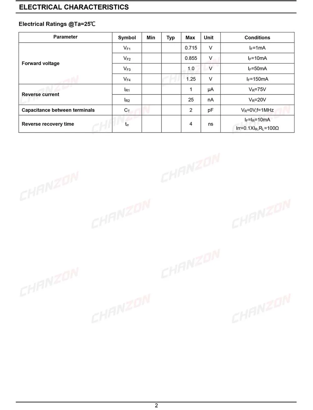 (100 шт.) 1N4148WS SMD малый сигнал быстрое переключение диода 150мА 75 в SOD 323 IN4148WS 150 мА