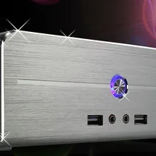 Настольный компьютер i3 4G 500G Алюминиевый htpc мини ПК hd Мини хост Новое поступление q8 обучение