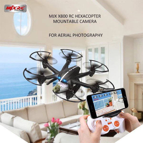 

2.4G 4CH 6-Axis MJX X800 rc drone quadcopter helicopter with C4005 HD FPV WIFI flying Real Time camera VS MJX X400 x5c x5sw