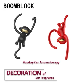 

Funny Monkey Car Perfume Air Freshener for Honda Civic Tiguan Toyota Corolla RAV4 Yaris chr Auris Aygo Avensis Camry 2018 2019