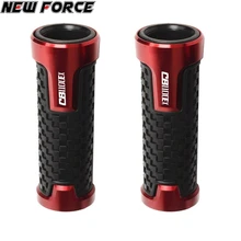 22 мм 7/8 ''CNC алюминиевый резиновый мотоцикл противоскользящая ручка захваты для HONDA CB1100EX CB1100 EX CB1100E/X Руль