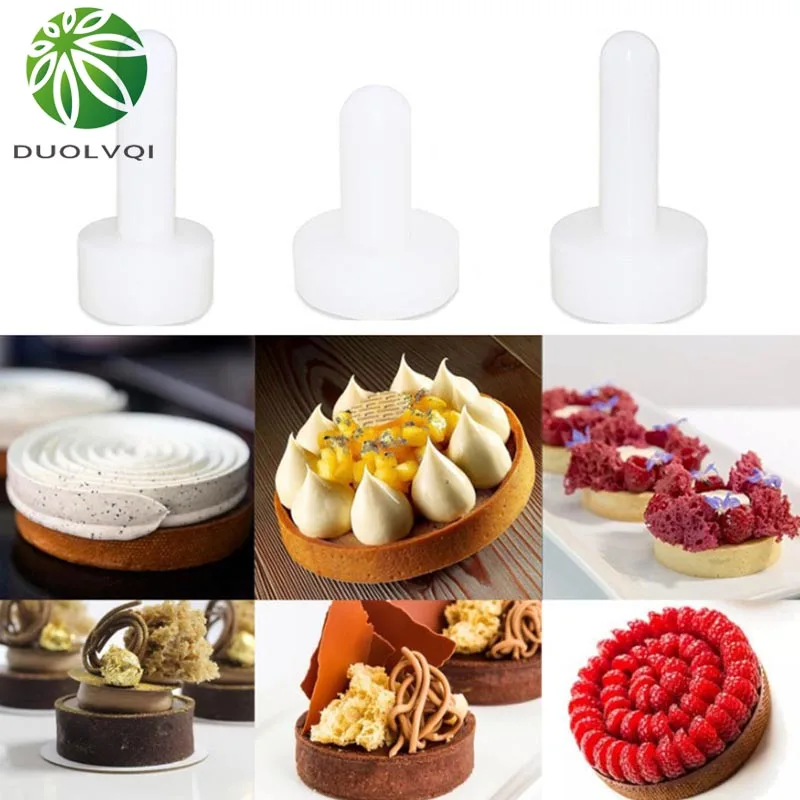 

Practical Cookies Pie Dessert Making Tools Cake Pusher Dough Pastry Pushing Moulds Food Grade PE Pusher Kitchen Accessories