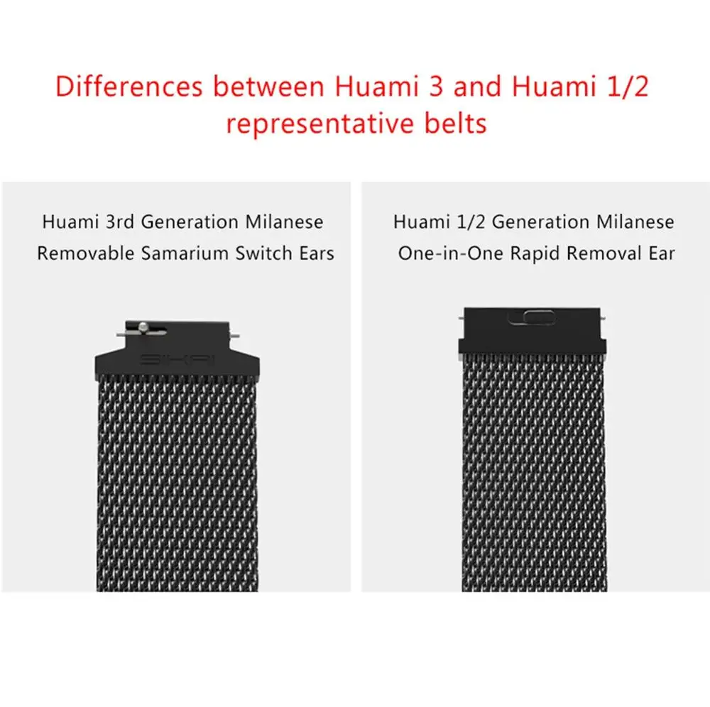 Магнитный Нержавеющая сталь ремешок Xiaomi Huami Amazfit Грани 3 сменный ремешок для часов, Миланская петля, металлический браслет инструмент уменьшенного использования пластин ремень