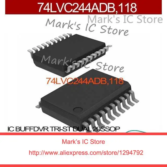 74LVC244ADB,118 IC BUFFDVR TRI DUAL 20SSOP 74LVC244ADB, 74LVC244 ...