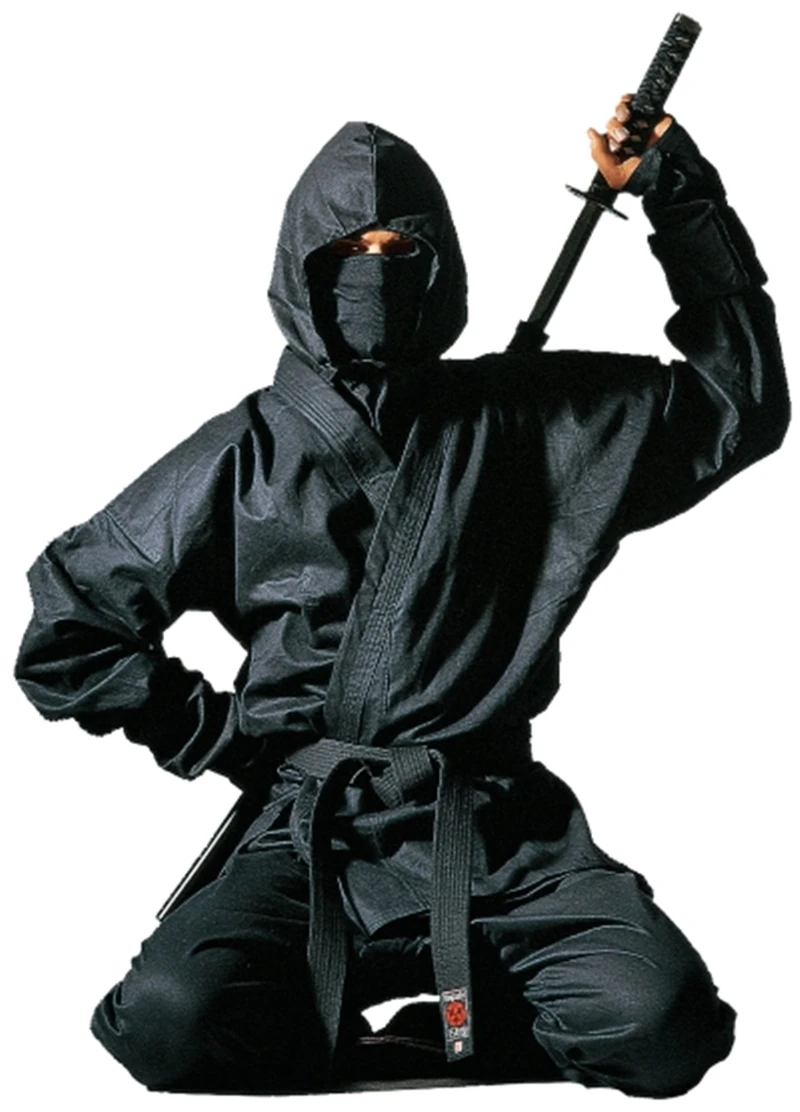 

Royal pie Customization Top Quality Black Japan Ninja Uniform Suit yoga and Martial arts training suit
