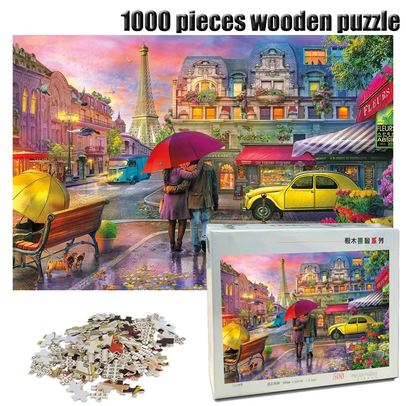 

1000 Pieces Puzzle for Adult Decompression Toys Children Educational Gifts