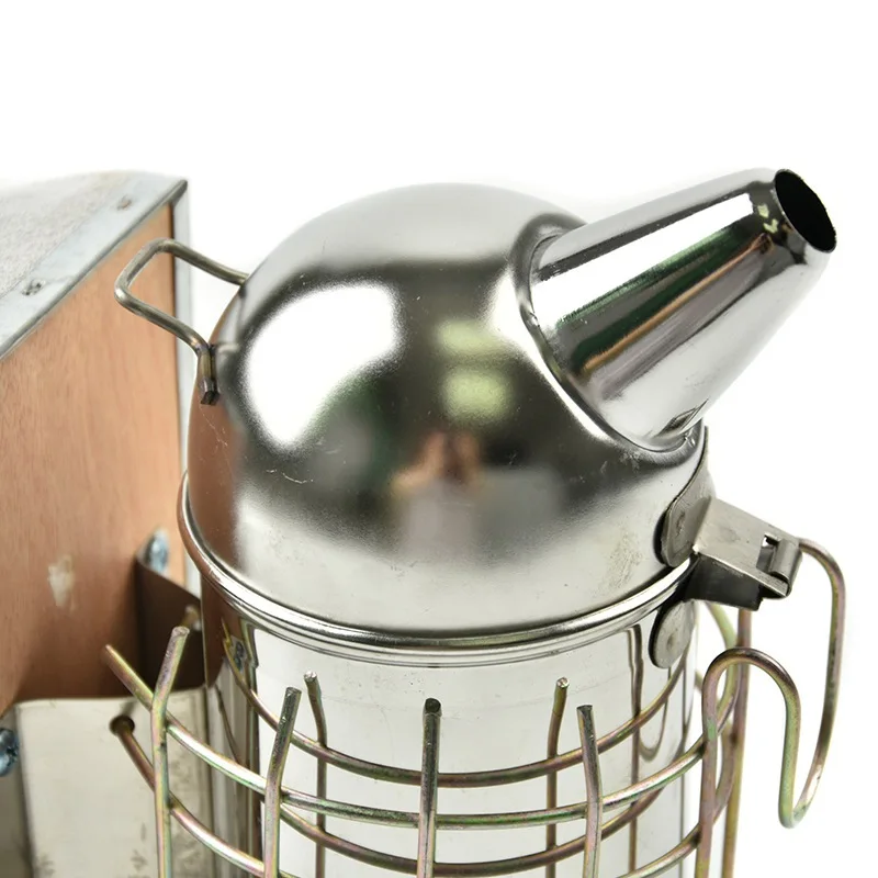 

Stainless Steel Manual Bee Smoke Transmitter Kit Beekeeping Tool Apiculture Beekeeping Tool Bee Smoker Smoke Sprayer