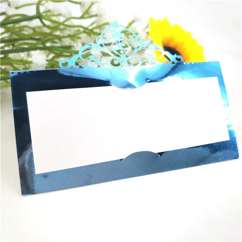 99CM 100PCS Laser Cut Place Name Cards Wedding Birthday Event Party Decorations Place Escort Card 6ZSH873-100 (11)