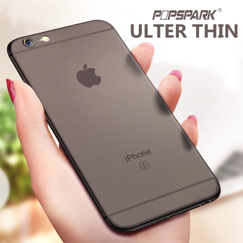 

Ultra Thin Anti-dust Shockproof PP Soft Cover Case For IPhone 6 6S 7 Plus 5 5S SE Anti-fingerprint Back Phone Case Colorful
