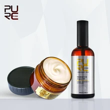 Горячая марокканское аргановое масло и волшебная маска для волос Набор для восстановления повреждения волос/волос увлажняющий уход за волосами и кожей головы набор