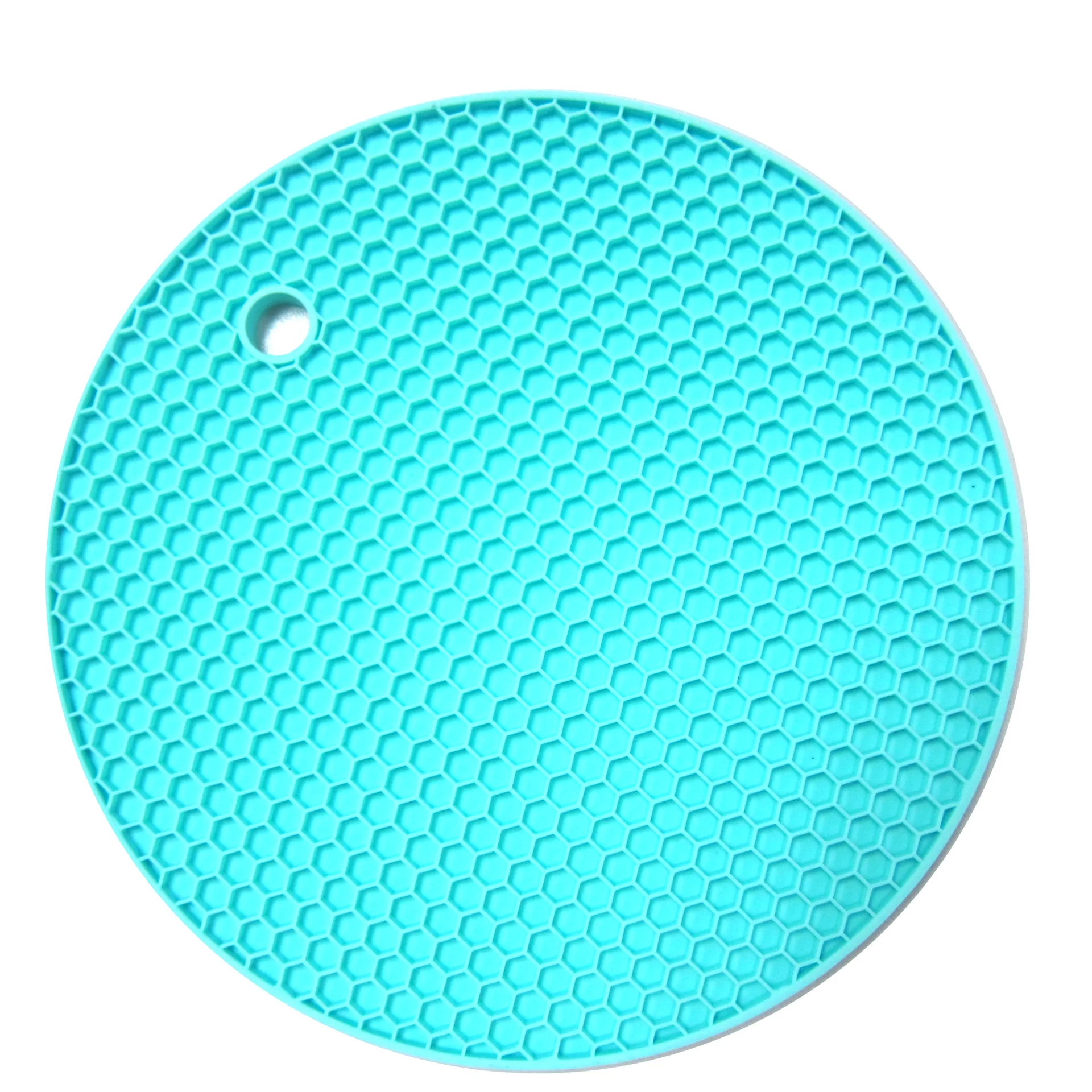 18cm Round Heat Resistant Silicone Mat Drink Cup Coasters Non-slip Pot Holder Table Placemat Kitchen Accessories