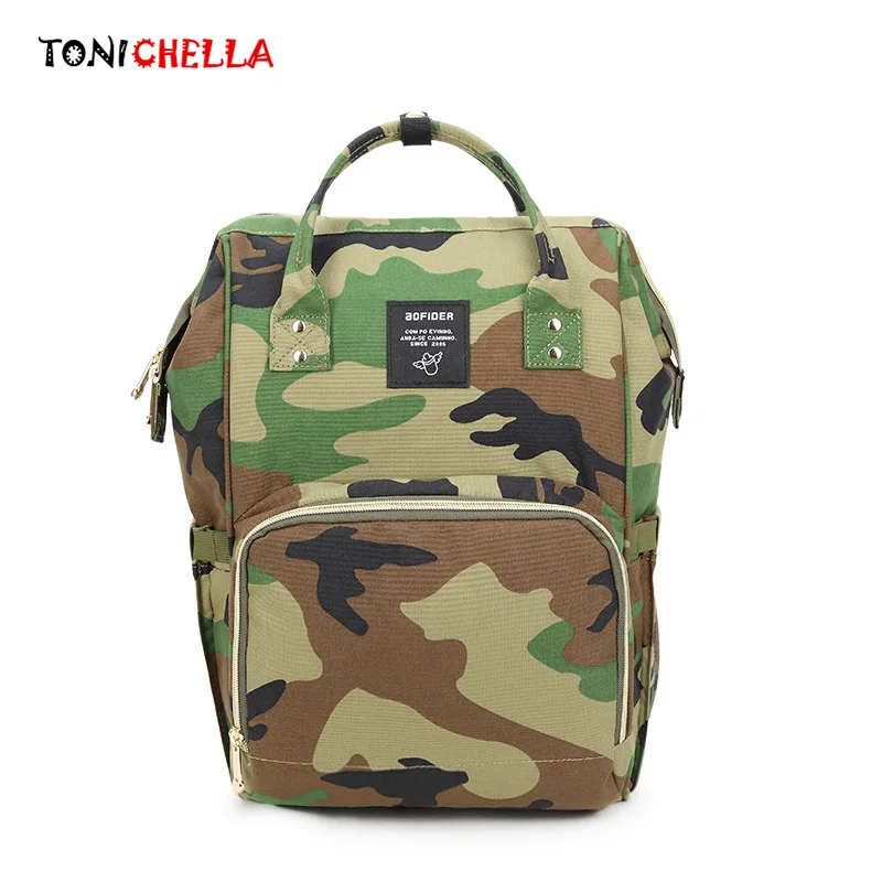 

Baby Diaper Bag Organizer Large Capacity Mummy Travel Camouflage Backpack Nursing Wet Bag Waterproof Nappy Changing Bags CL5447